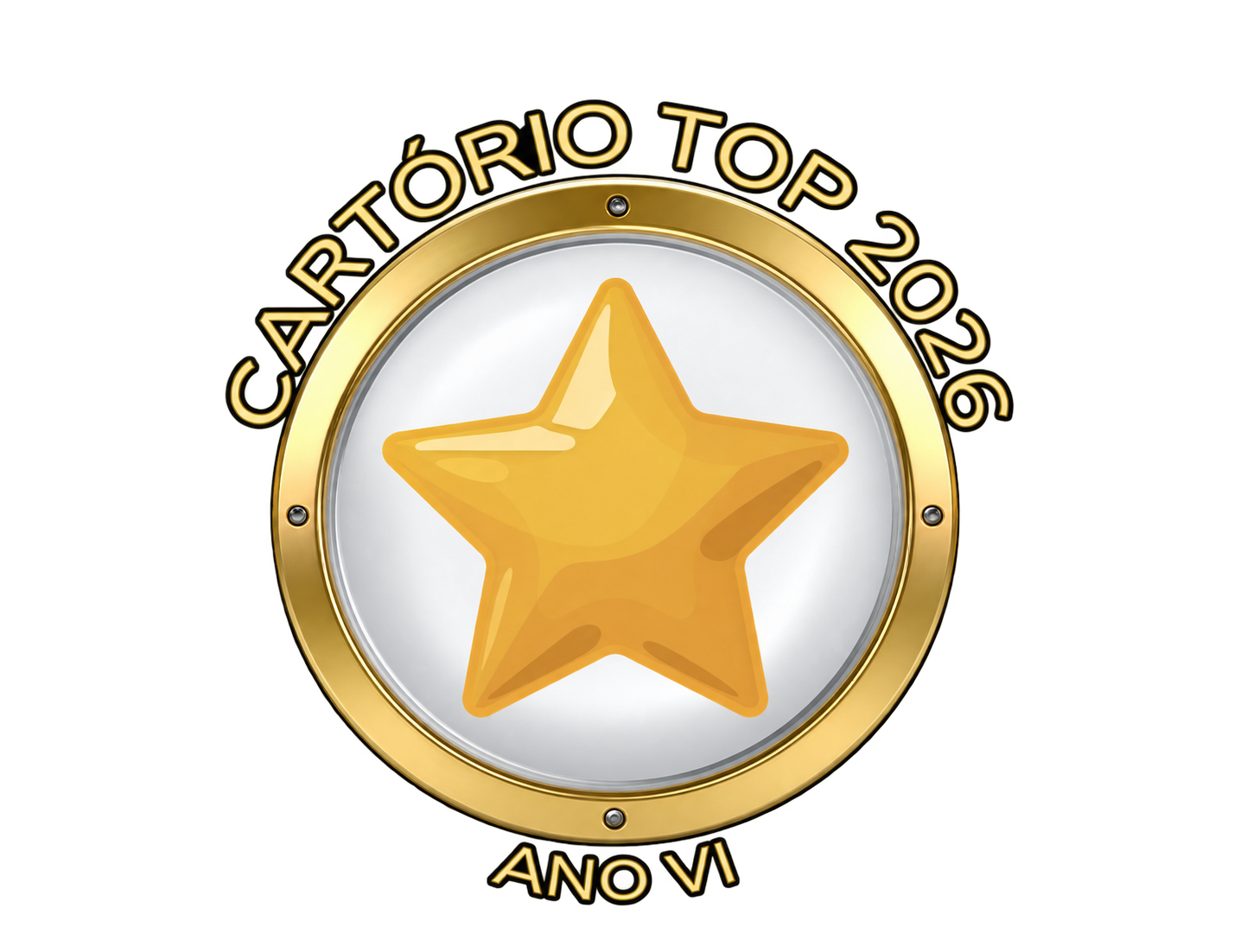 Selo Cartório Top 2026 — Ano VI